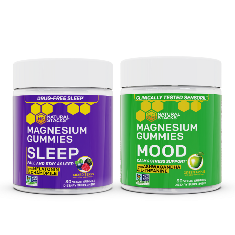 Magnesium Gummy Stack