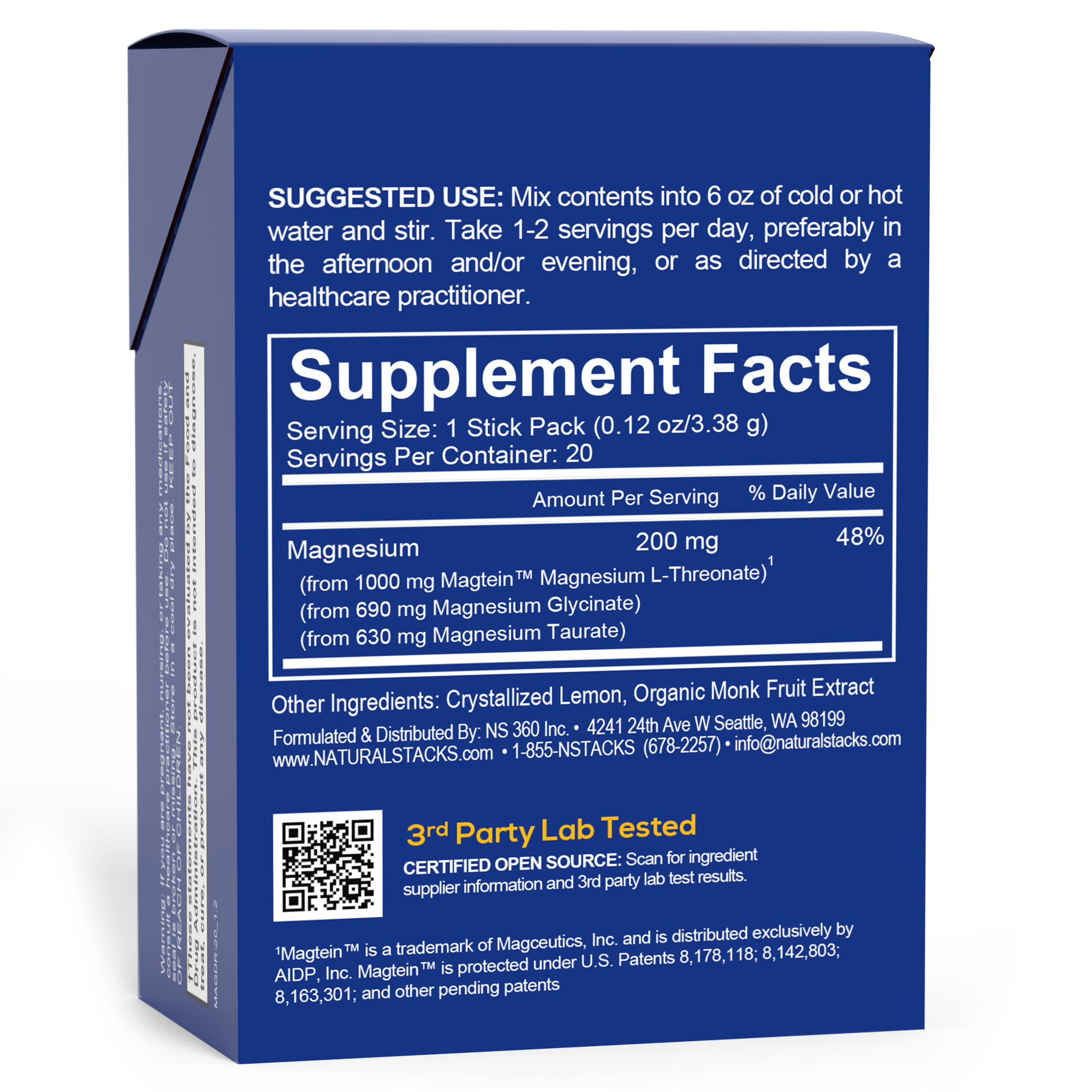 MagTech® Magnesium Lemonade