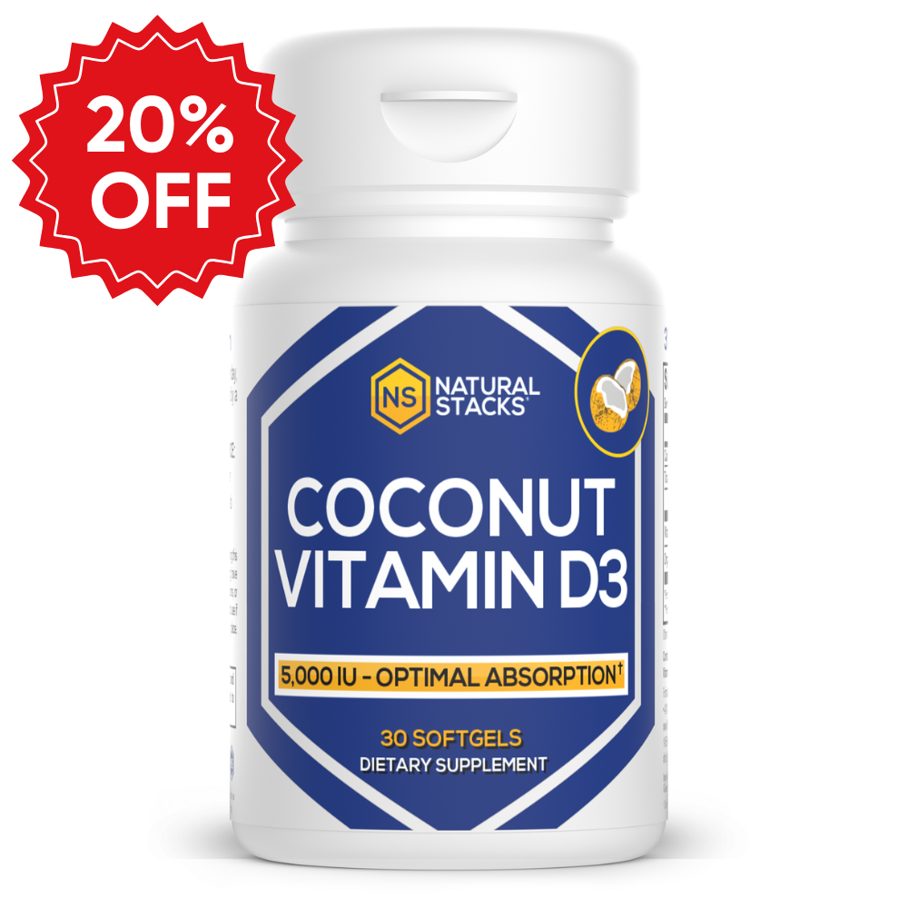 Vitamin D3 w/ Organic Coconut Oil