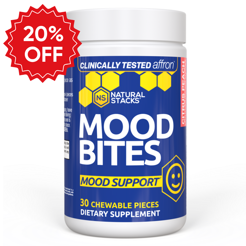 Bottle of Acetylcholine Brain Food supplement for mental clarity by Natural Stacks.