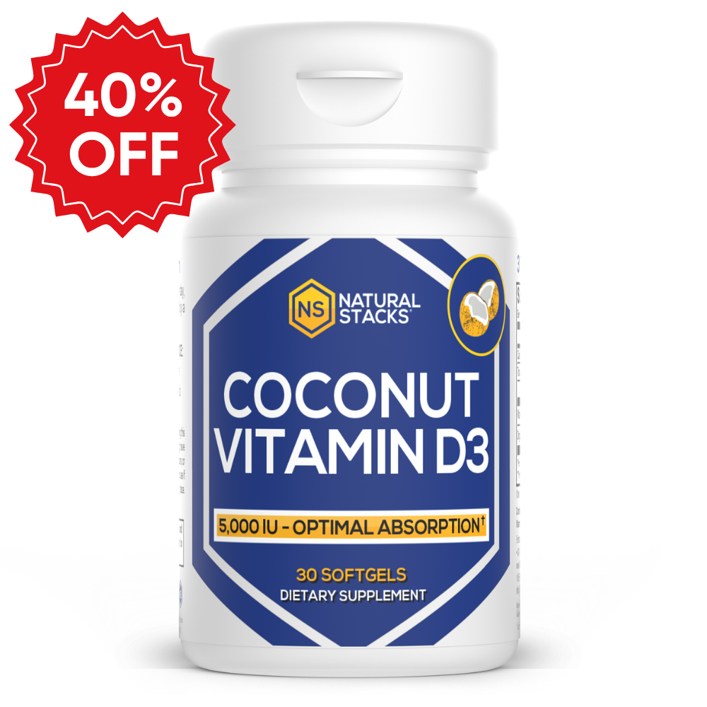 Vitamin D3 w/ Organic Coconut Oil