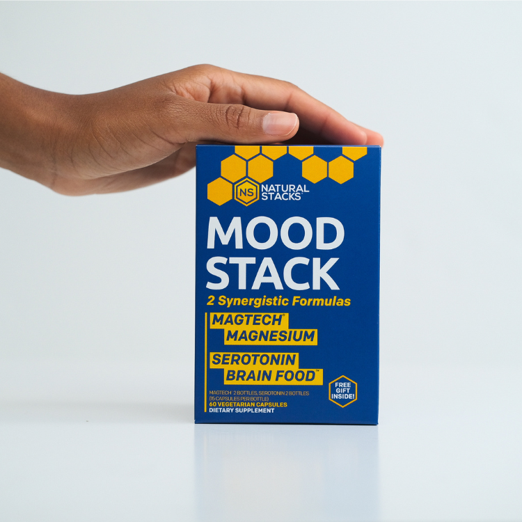 mood stack and hand