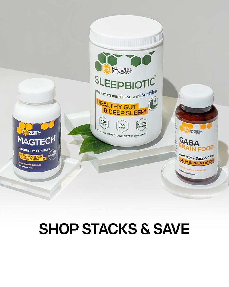 Shop Natural Stacks - Supplements for a Better Brain