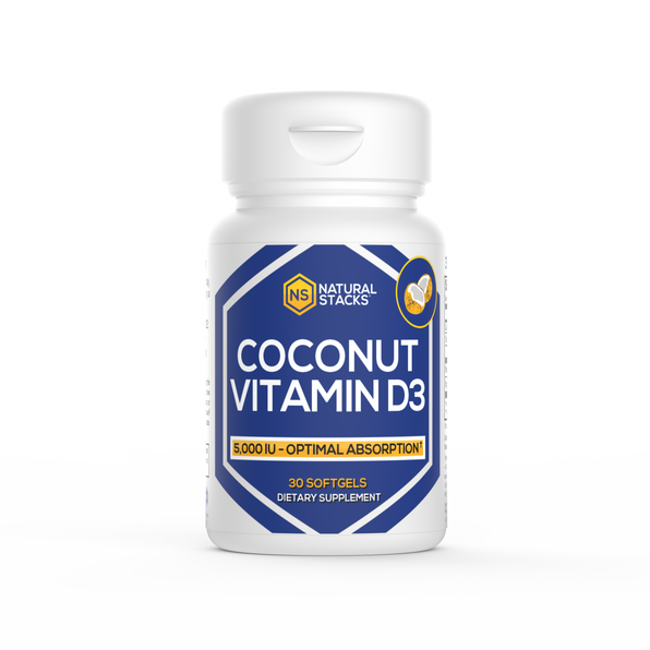 Vitamin D3 w/ Organic Coconut Oil