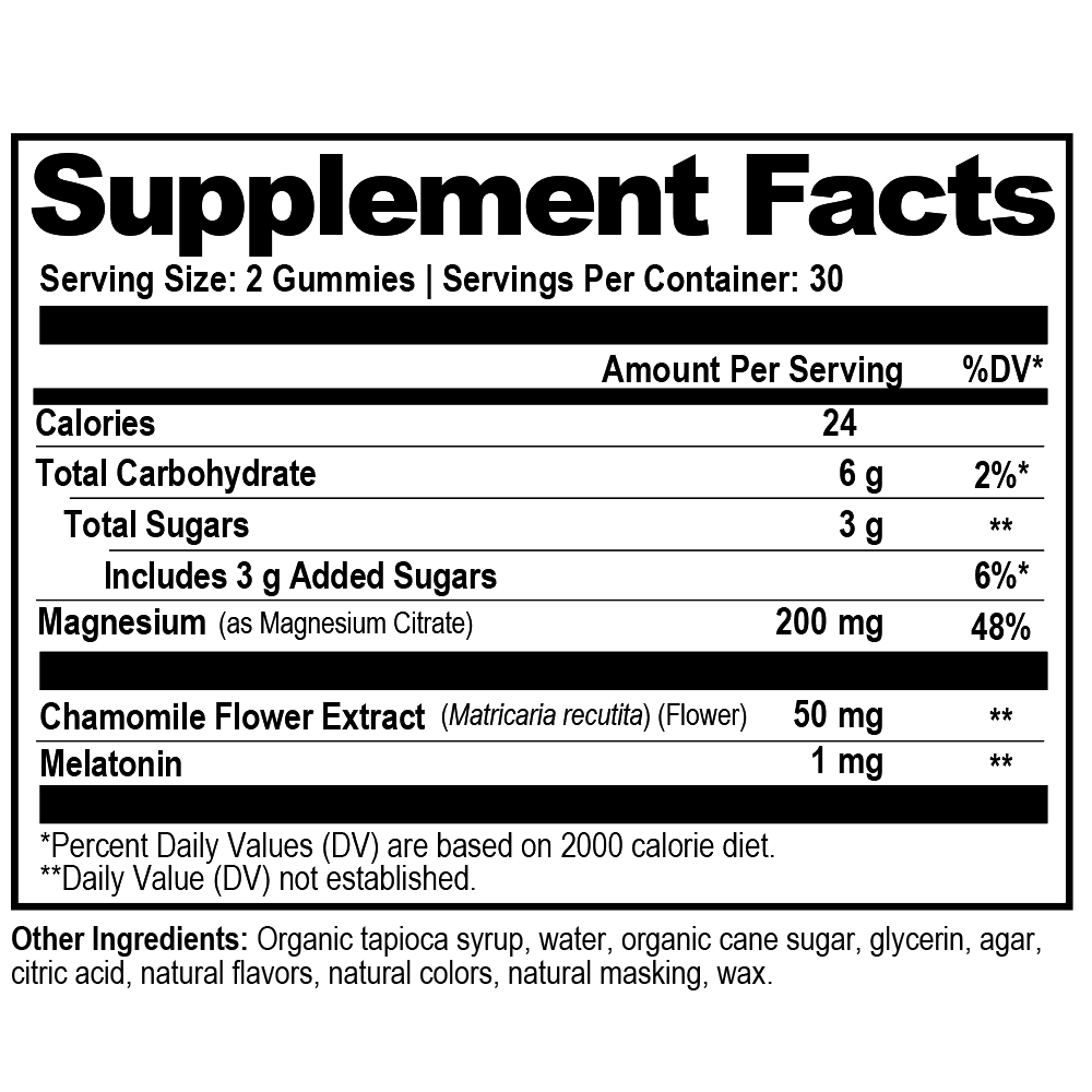 Sleep Magnesium Gummies