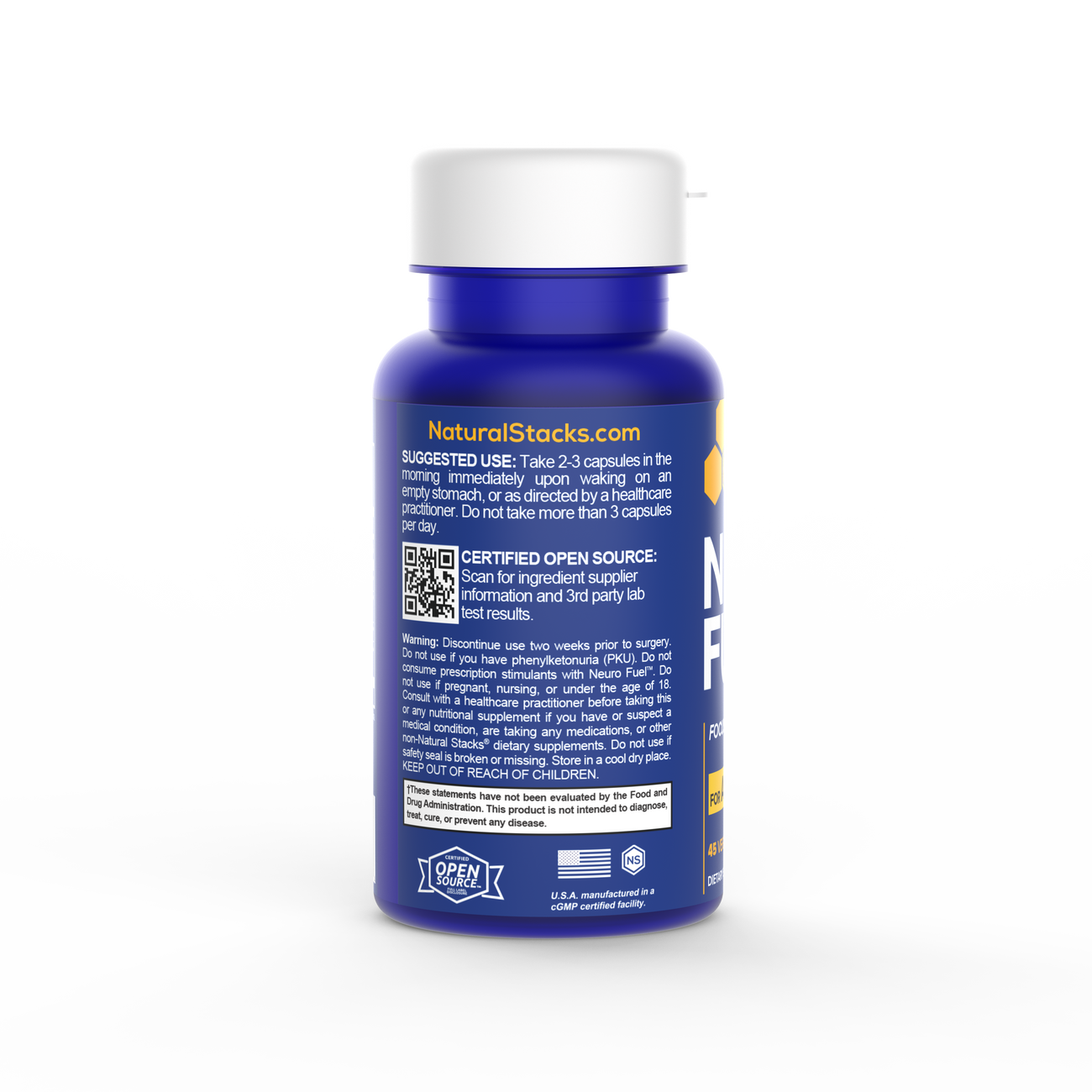 Neurofuel bottle left