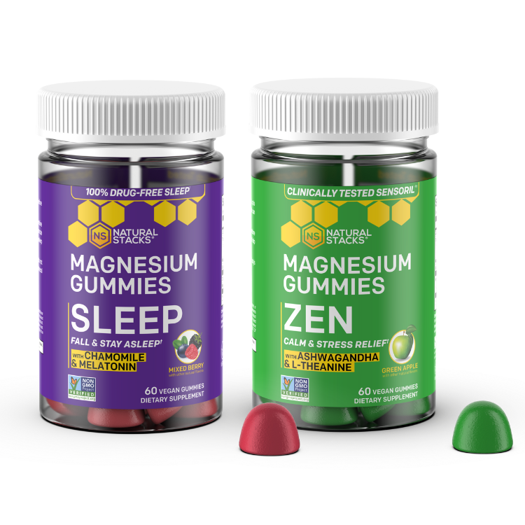 Magnesium Gummy Stack