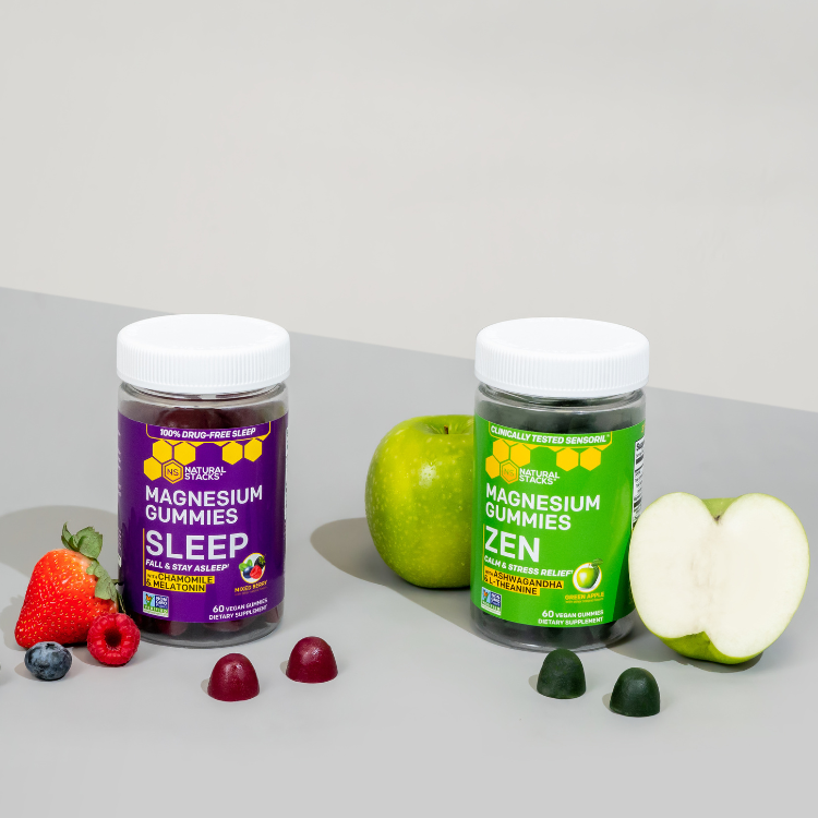 Magnesium Gummy Stack